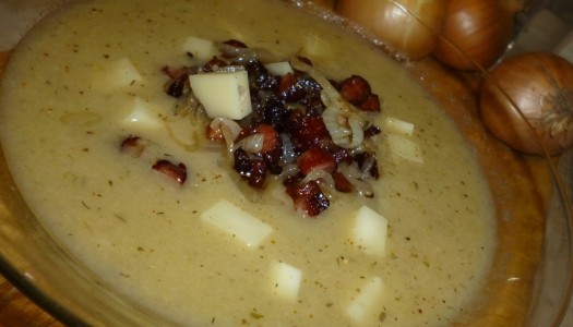 82. Zupa-krem z cebuli [Montignac, Tłuszczowe]